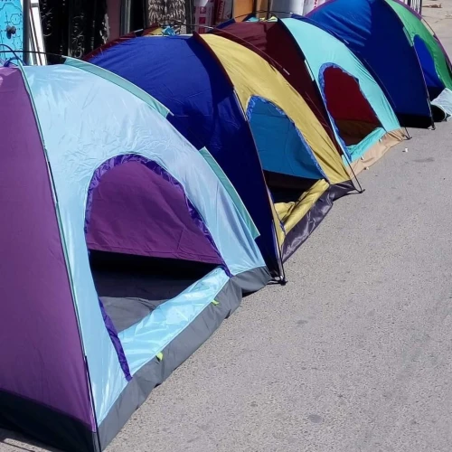 Tente camping manuel 4places 
