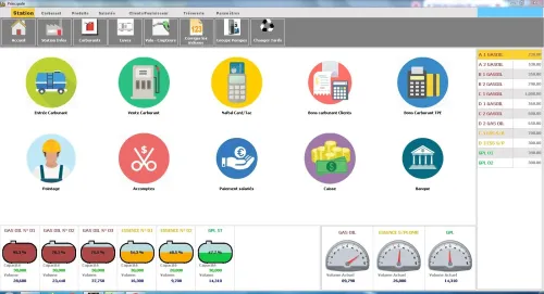 Logiciel de gestion des stations de services NAFTAL