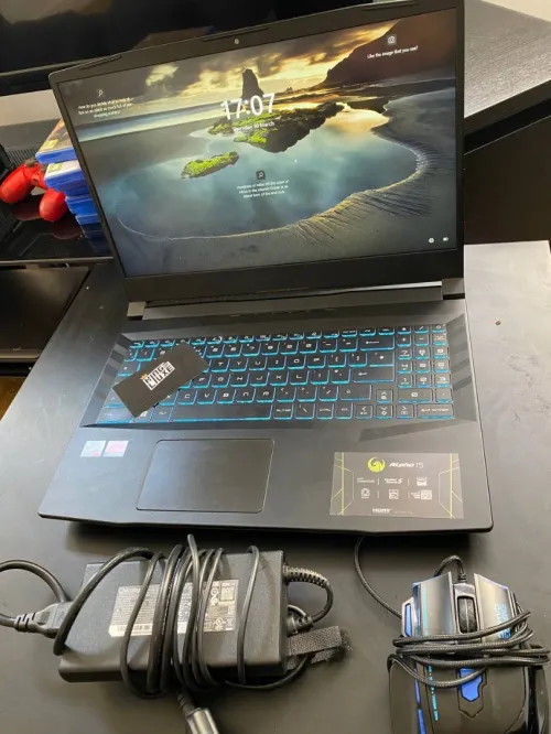 Gaming laptop MSI alpha 15