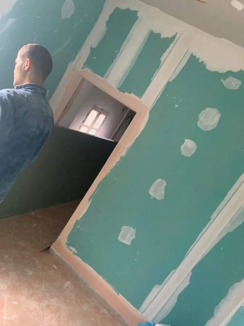 Peinture decor placoplatre