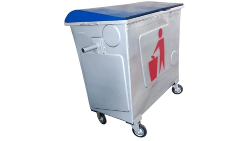 Bac à Ordure 770 L/660L/240L/60L (Poubelle métallique)
