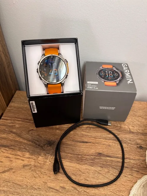 Garmin fenix 8 saphir amoled 47 mm