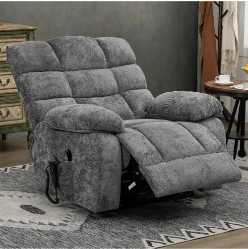Fauteuil relax releveur électrique Avec massage et chauffage dorsale 