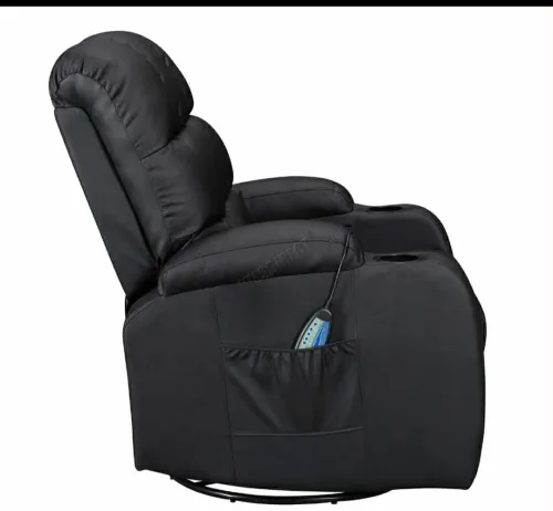 Fauteuil relax releveur électrique avec massage et chauffage dorsale 