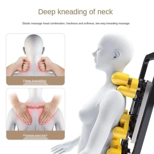 Fauteuil de massage 8D musical, masseur entièrement automatique pour tout le corps
