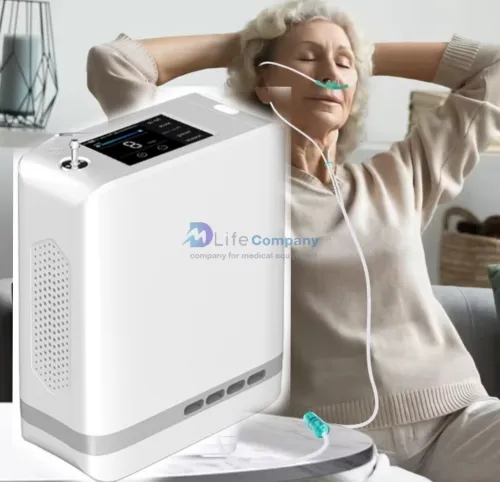 Concentrateur d'oxygène portable 5 litre double batterie