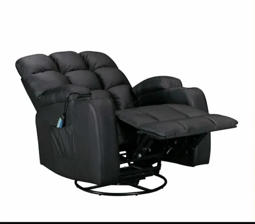 Fauteuil relax releveur électrique avec massage et chauffage dorsale 