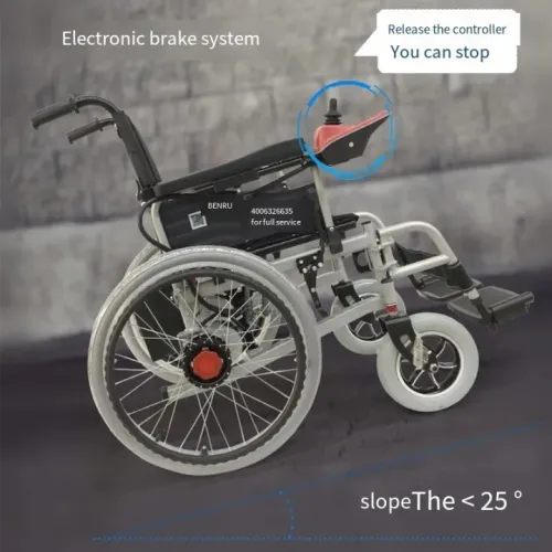 Fauteuil roulant électrique / كرسي متحرك كهربائي