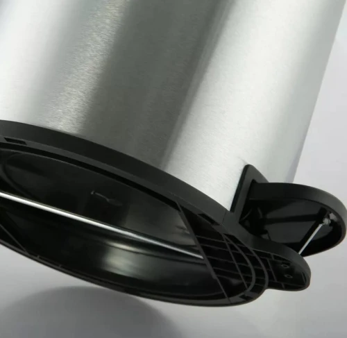 Sceau Pansement Poubelle ronde en inox 12 L  