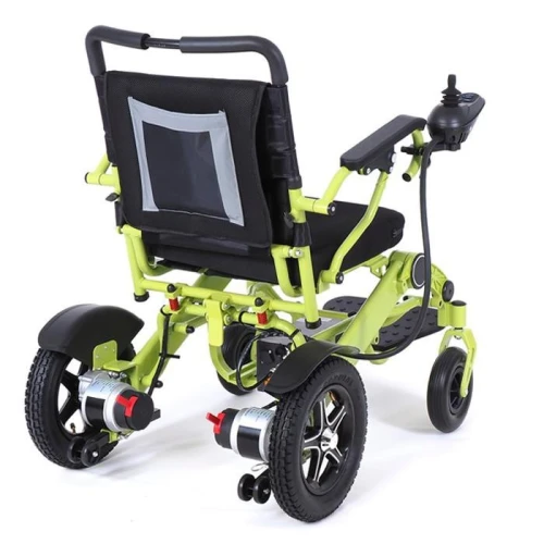 Fauteuil roulant électrique pliable le plus Compact 