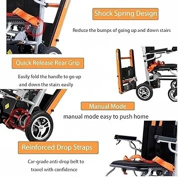 Fauteuil roulant Monte-Escalier éLectrique sur Chenilles