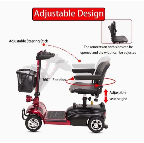 Fauteuil Scooter mobilité électrique ST1001