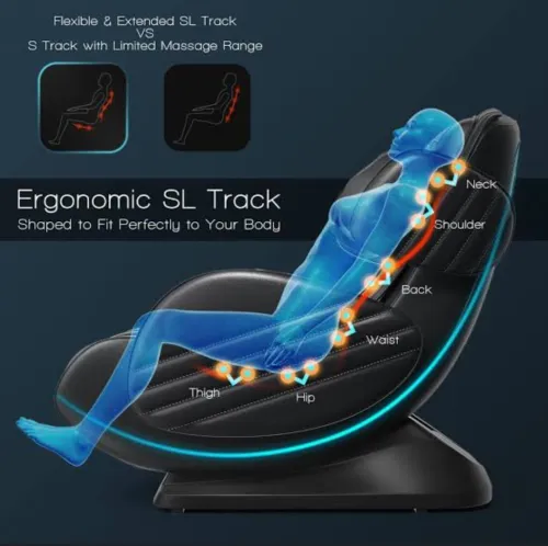 Fauteuil de massage  relaxant 4D de luxe  domestique 
