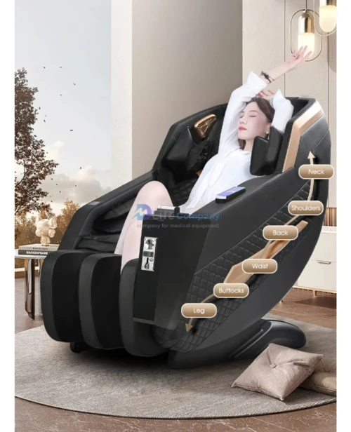 Fauteuil de massage 4D professionnel zéro gravité commercial