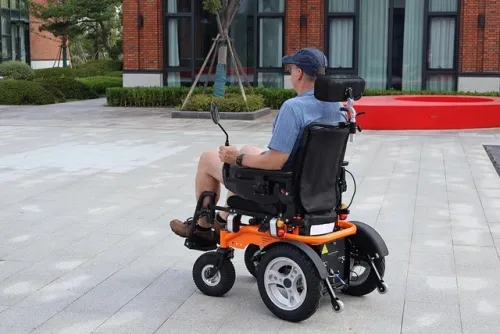 Fauteuil roulant électrique prestige siège auto confort 