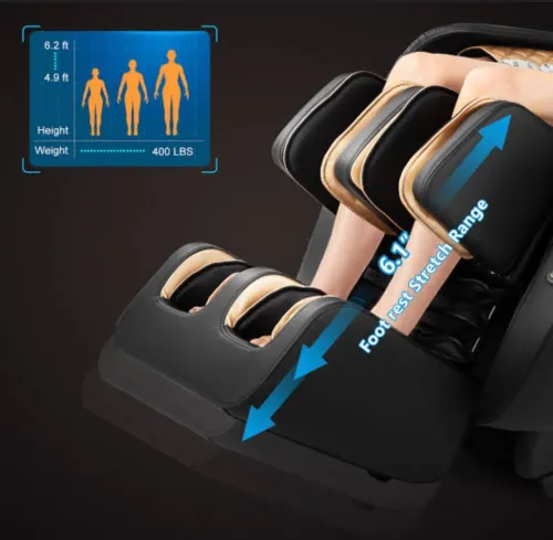 Fauteuil de massage  relaxant 4D de luxe  domestique 