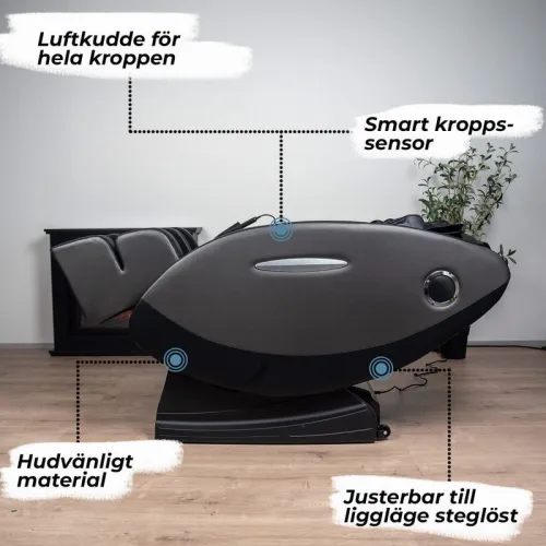 Fauteuil de massage 8D musical, masseur entièrement 