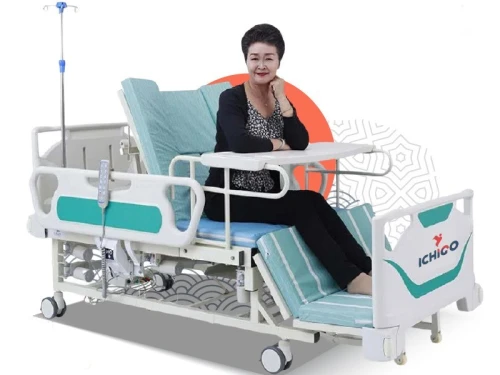 Lit médicalisé électrique multifonctions garde robe en ABS zava
