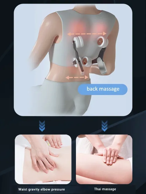Fauteuil de massage professionnel commercial 3D
