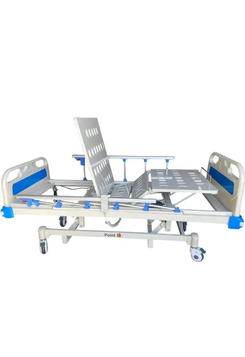 Lit médicalisé d'hôpital électrique a trois positions hauteur variable ABS 