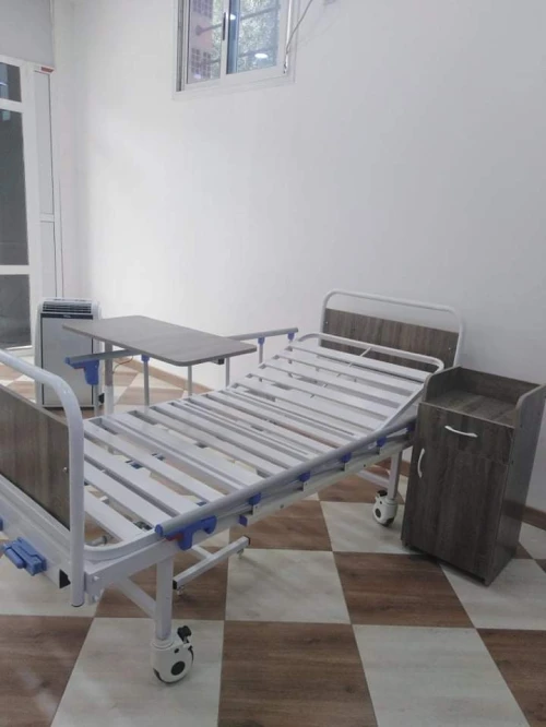 Lit médicalisé d'hôpital électrique et manuel 