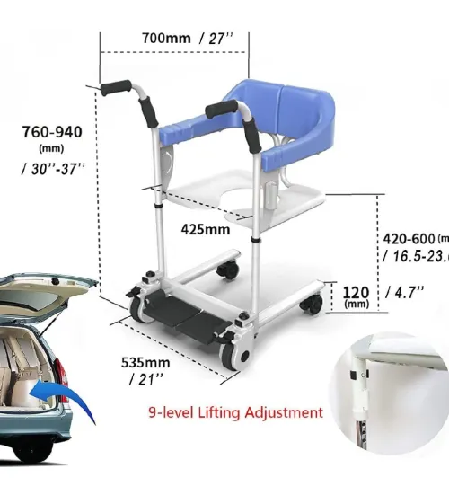 Fauteuil roulant transfert Gard Robe élévateur Manuel 