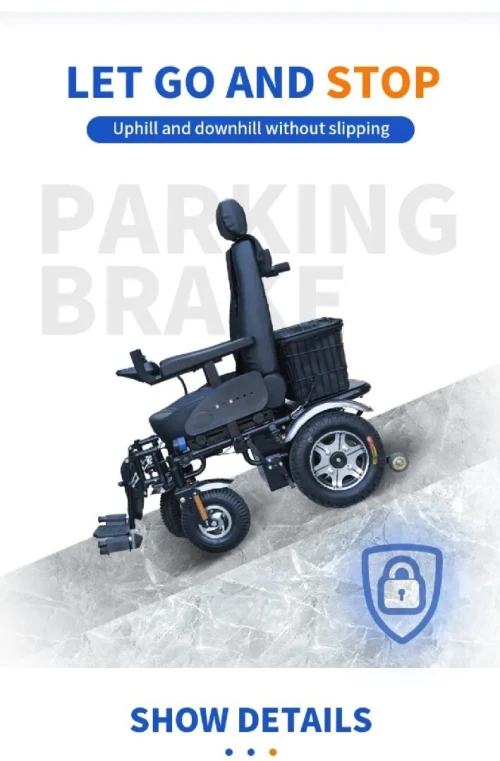 Fauteuil roulant électrique confortable et robuste_ YSE101