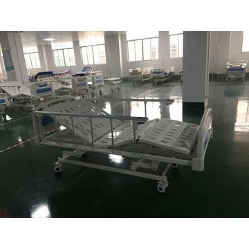 Lit médicalisé d'hôpital électrique et manuel 