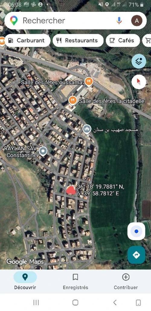 Vente Terrain Constantine Constantine