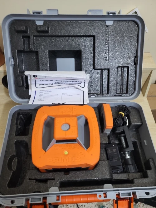 Laser de chantier ( construction ) rotatif horizontal automatique hautement précis NEDO Primus 2H