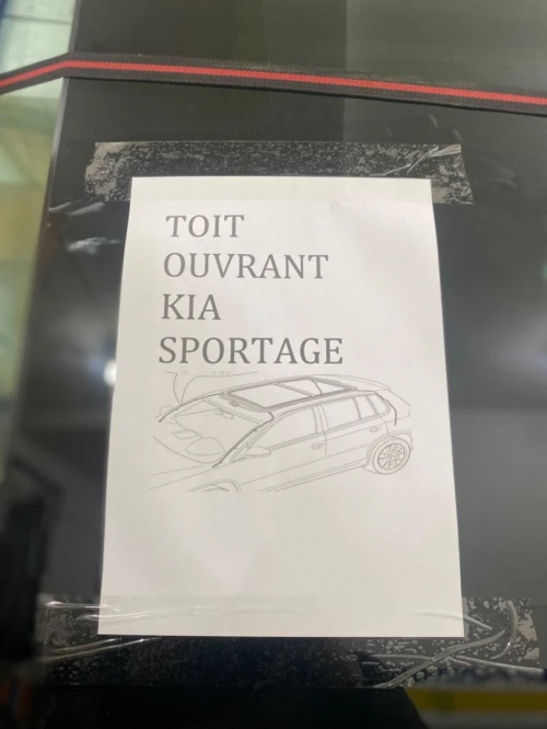 TOIT OUVRANT KIA SPORTAGE 
