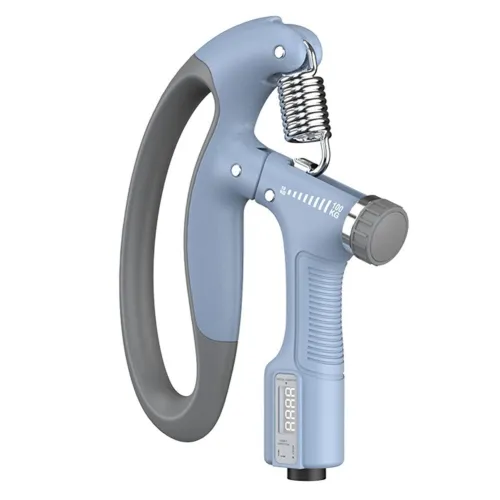 Pince de Force Reglable 10 kg jusqu'a 100 kg avec Compteur LCD  Poignée Fitness Mains & Doigts
