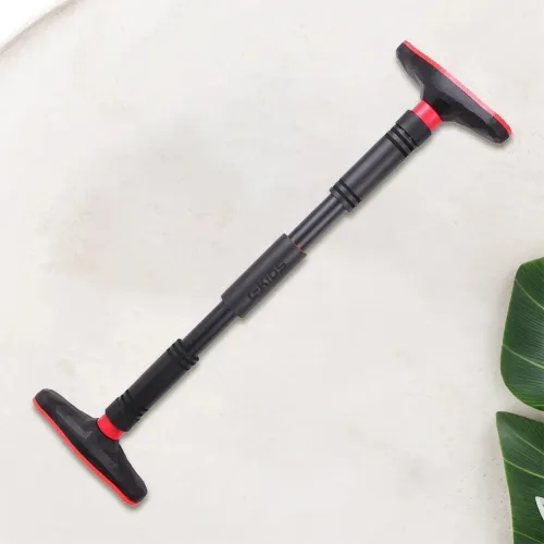Barre de Porte de Traction Sans Vis, Réglable 65-100 cm, Musculation à Domicile