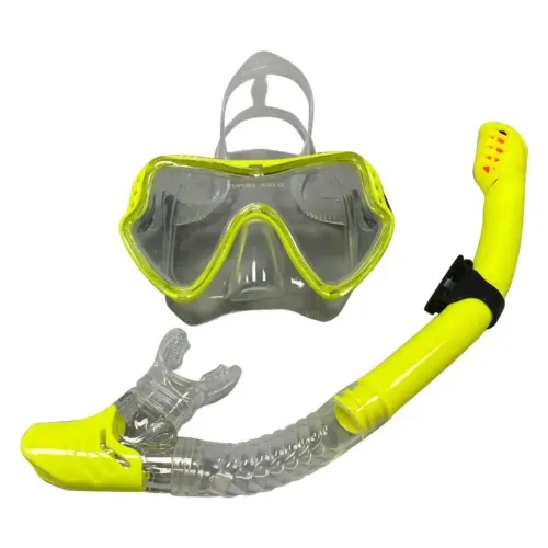 Lunettes de plongée & natation professionnelles en silicone anti-buée, séparation respiratoire