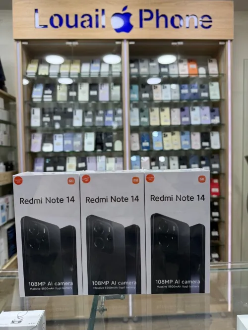 Xiaomi Redmi note 14 256/8 global avec chargeur