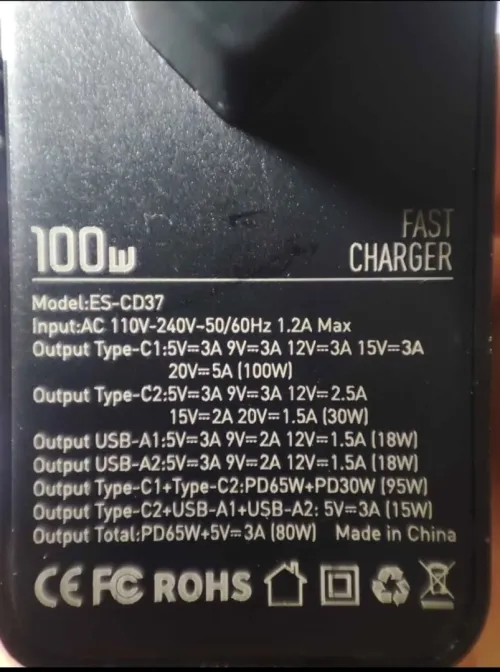 Chargeur ESSAGER 100w