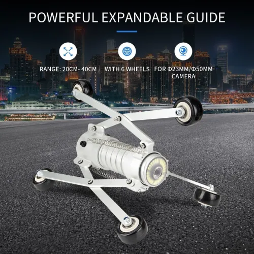 caméra 360 canalisation horizontale كمرة دوارة ( 360 درجة ) أنابيب الصرف الصحي 120متر