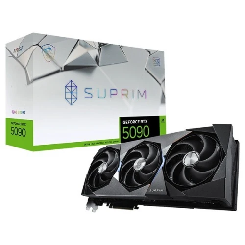 RTX 5090 MSI SUPRIM SOC 32GB GDDR7 OC BLACK (7% POUR CEUX QUI VEULENT LACHETER SEULE)