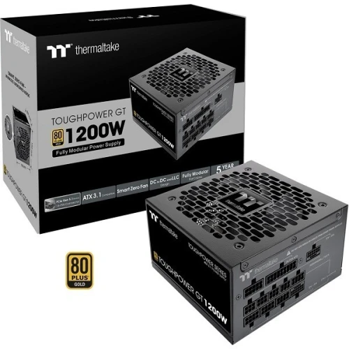 THERMALTAKE 1200W THOUGHPOWER GT 80+ GOLD BLACK