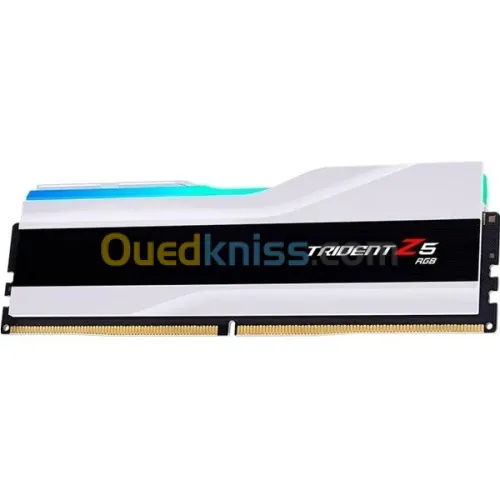 UDIMM DDR5 48GO 6400MHZ CL32 GSKILL TRIDENT Z5 ARGB WHITE