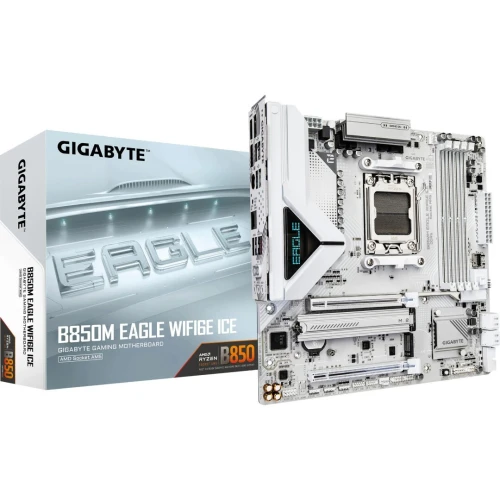GIGABYTE AORUS B850M EAGLE WIFI 6E ICE WHITE DDR5