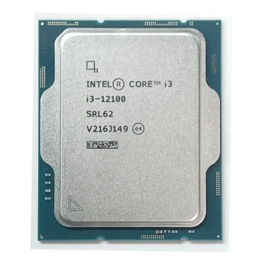 INTEL 1700 I3 12100 4-COEURS 8-THREADS 3.6GHZ 6MO CACHE 65W TRAY (7% POUR CEUX QUI VEULENT LACHETER SEULE)
