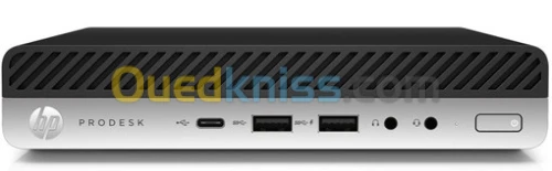 HP PRODESK 600 G5 DESKTOP MINI I5-9500T 8GO NVMe 256GO WIFI + clavier & souris HP original
