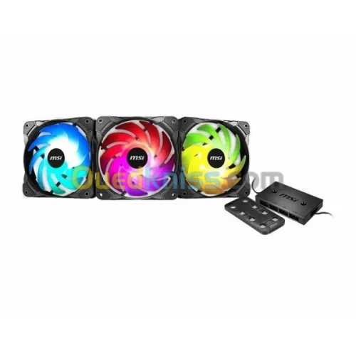 MSI MAG MAX F12A-3H ARGB WHIT CONTROLLER 120M 3 X FANS