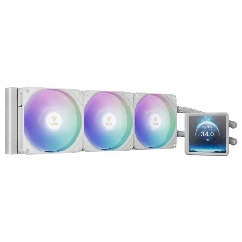 GAMDIAS AURA GL360 LCD RGB WHITE