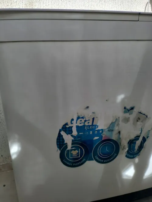 Lave-Linge 12 Kg Semi Automatique Plastique