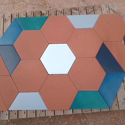 TOMETTE - HEXAGONALE - TERRE-CUITE