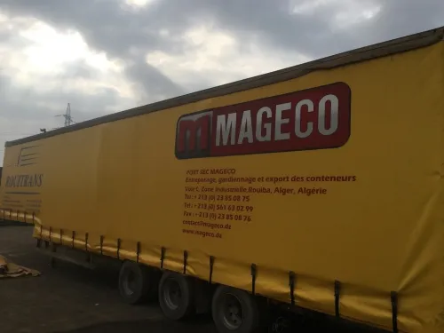 Fabrication des bâches pour remorque et semi remorque  