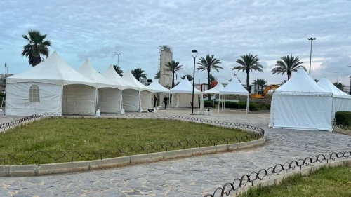 Location chapiteaux et réalisation des stands