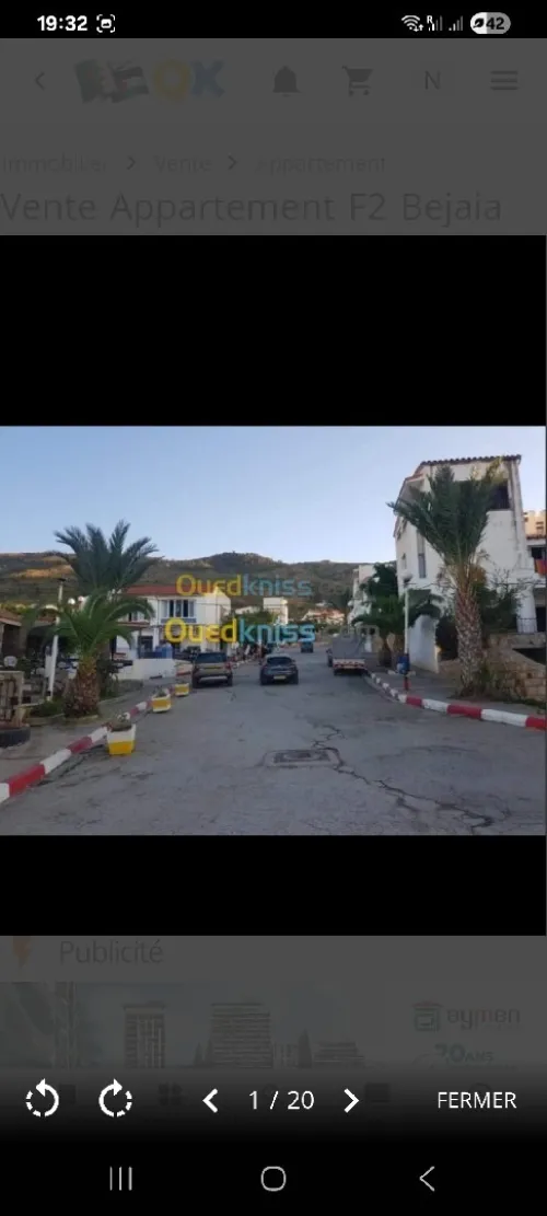 Vente Appartement Niveau de villa F2 Béjaïa Bejaia